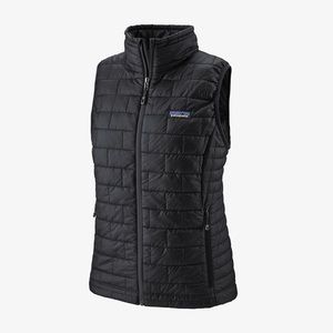 Women’s Large black Patagonia Nano puff vest